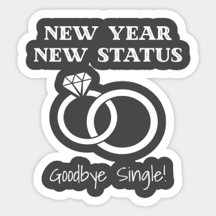 New Year New Status Sticker